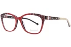Coco Song Freedom Sound CV265 C4 Eyeglasses Women's Red/black Full Rim 55MM New. Price: $359.95.