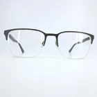 Ray-ban Rb 6428 2995 Matte Black Semi-rimless Square Eyeglass Frames 54-19-145 Pre-owned. Price: $23.99.