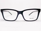 New Prada VPR17V 1AB-1O1 Womens Eyeglasses Frames Black Square Modern 54/16 140. Price: $139.99.