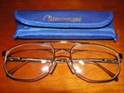 Luxottica Eyeglasses LU-1297 T127 56 17 140 Made In Italy. Gold Frames Only. Pre-owned. Price: $125.00.