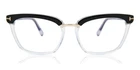 Tom Ford TF-5550 Eyeglasses Women's Crystal Black 005 Authentic New. Price: $109.99.