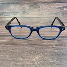 Ernest Hemingway 4617 Blue Black Rectangular Eyeglasses 48/17/135FRAMES Only Pre-owned. Price: $24.77.