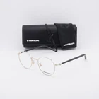 Montblanc MB0273O 001 Gold 49MM Eyeglasses New Authentic. Price: $233.69.