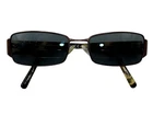 Ralph Lauren RA6035 449 Sunglasses Brown Metal Rectangle Tortoise Arms 52-17-135 Pre-owned. Price: $24.18.