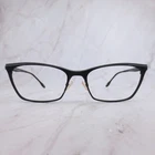 Bcbgmaxazria Giada Black Cat Eyeglass Frames 52-17-130 Matte Textured Studs Pre-owned. Price: $44.99.