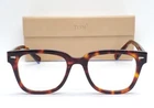 Tijn T1252 Square Brown Tortoise 50X20 145 Frame Only Eyeglasses Pre-owned. Price: $16.62.