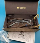 Costa Del Mar BRD310 Bimini Road Eyeglasses Demo Lens Black 57-17-145 New. Price: $119.99.