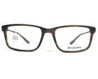 Columbia Eyeglasses Frames C8021 213 Brown Horn Rectangular 53-17-140 New. Price: $39.99.