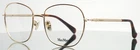 Max Mara MM5077-H 032 Shiny Pale Gold Womens Round Eyeglasses 56-18-135 B:50 New. Price: $84.99.