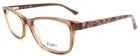 Candie's CA0504 084 Clear Brown Eyeglasses Frame 51-17-135 Rx Ab New. Price: $79.60.