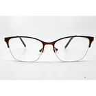 Ogi Eyewear Frames Womens Brown Semi Rimless Cat 53-16-135 Pre-owned. Price: $39.99.
