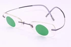 Silhouette Titanium 7581 40 6057 Purple Authentic Designer Eyeglasses -19 Pre-owned. Price: $139.30.
