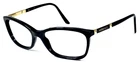 Versace MOD.3186 GB1 Italy Black/gold Polish 54-16-140 Eyeglasses Frame Pre-owned. Price: $150.00.