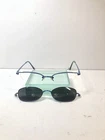 Innovative M/f Technology REV600 Eyeglass Frames W/ Clip-on Sunglass 49-18-140MM Pre-owned. Price: $59.99.