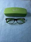 Ray Ban Kids Rb 1530 3665 48-16-130 Flex Hinge Black Green Glases New. Price: $45.00.