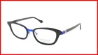 Face Eyeglasses Frame Imane 1 Col. 9620 Acetate Metal Flashy Blue Black New. Price: $349.00.