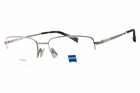 Zeiss ZS40009-022-53 Eyeglasses Frame Size 53MM 17MM 135MM Gunmetal Men 78867808 New. Price: $37.79.