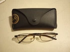 Ray-ban Eyeglasses Frames Rb 6116-2509 Black Metal 51-17-135 With Case Pre-owned. Price: $16.99.