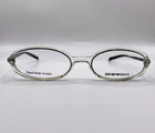 Emporio Armani EA9017 JH1 Clear Black Oval Plastic Eyeglasses Frame 47-17-135 New. Price: $143.60.