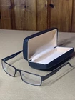 Alberto Romani Eyeglasses Frame AR1009 Bk Black Gray Faux Carbon Fiber 54-17-140 Pre-owned. Price: $18.95.