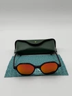 Timo X Zenni Sunglasses Black Frame Red Mirror Lens W/ Case & Cloth They/them Pre-owned. Price: $18.00.