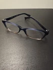 Coach Hc 6089 5474 Denim Taupe Glitter Gradient Eyeglass Frames 51-16 135MM Blue Pre-owned. Price: $35.00.