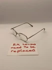 Anne Klein K1042 9052 Oval Metal Eyeglasses Silver 50-19 135 Only Pre-owned. Price: $15.95.