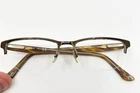 Ray-ban Rb 6196 2664 52-17-145 Brown/silver Half Rim Eyeglasses Frame 19439 Pre-owned. Price: $39.99.