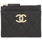 Chanel Matelass Coco Mark AP3139 Leather Black Fragment Case Wallet 1464 Pre-owned. Price: $1103.05.