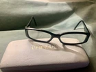 Versace Mod 3091-B Black Crystals Eyeglasses Frames 51-15 135 Italy Designer Pre-owned. Price: $75.00.