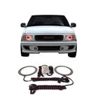 Bright Red Angel Eye Headlight Halo Kit For Gmc Sonoma 94-97 New. Price: $97.30.