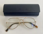 Warby Parker Raider 2403 Polished Gold Eyeglasses Frame 54-14-140 Pre-owned. Price: $49.99.