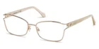 Roberto Cavalli RC5016 028 Gold/white Metal Optical Eyeglasses Frame 54-18-140 New. Price: $183.60.