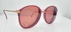 Vintage Silhouette M1122 Burgundy Gold Round Sunglasses Austria Frames Only Unspecified. Price: $20.40.
