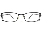 Konishi Eyeglasses Frames KF2356 C1 Mt.black Rectangular Full Rim 52-18-140 New. Price: $54.94.