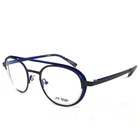 Rey Eyeglasses Frames JF2769 0020 Black Blue Aviator Semi Rimmed 47-22-147 New. Price: $299.99.