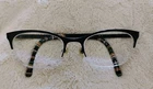 Scott Harris SH600 C3 46/16/135 Half Rim Eyeglass Frames Only Black Matte Pre-owned. Price: $38.99.