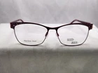 Scott & Zelda SZ7375 Stainless Steel Eyeglasses 54-15-140 Color Burgundy W/case New. Price: $199.00.
