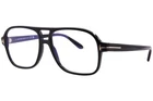 Tom Ford FT6058-B 001 Eyeglasses Men's Shiny Black Full Rim Pilot 58MM New. Price: $219.95.