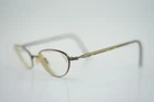 Oliver Peoples OP-634 Gold 45-18-145 Frame Brown Pre-owned. Price: $39.99.