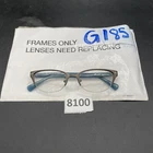 Coach New York Jackie Eyeglasses Frame HC5058 9194 49-17-135 Gun/blue G185 Pre-owned. Price: $23.33.