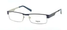 Legre Col. 1193 Matte Blue Metal Eyeglasses Frame 52-18-140 Rx New. Price: $115.60.