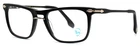 Bon Vivant Tristan 7000 Black Mens Rectangle Eyeglasses 54-19-145 B:39 Italy New. Price: $39.99.