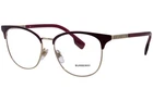 Burberry Sophia BE1355 1319 Eyeglasses Women's Light Gold/bordeaux Full Rim 52MM New. Price: $169.95.