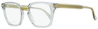Gucci Rectangular Eyeglasses GG0184O 005 Transparent Gray 50MM New. Price: $239.00.