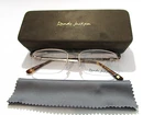 Randy Jackson 235 Black Gold Rimless Eyeglasses Rx-able Frame New. Price: $71.99.