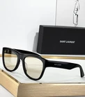Saint Laurent SL816 Black Frame Clear Lens 54 19-140 Eyeglasses New W/ Case. Price: $170.05.