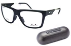 Oakley Nxtlvl OX8028-0158 Satin Black Square Eyeglass Frames 58-17-123 New. Price: $166.95.