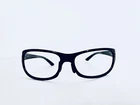Maui Jim Black, Clear Rectangular Wrap Glasses Japan MJ417 02J 63 18 128 Pre-owned. Price: $84.00.