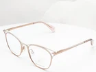 Rag & Bone RNB3019 Bqb Round Gold Cream Women Eyeglasses Frames 51-18-140 New. Price: $59.95.